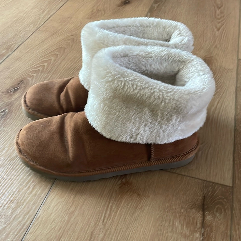 Cognac Boots Size 6.5